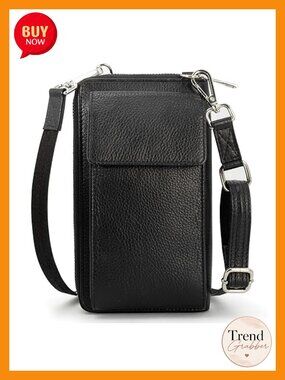 BULL GUARD Crossbody Bag Phone Wallet RFID Blocking Anti Theft